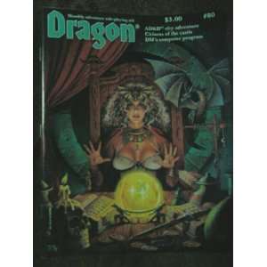 Dragon Magazine (Monthly Adventure Role playing Aid., Issue 80, Volume 