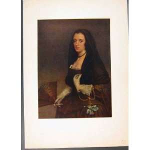  Portrait Of Spanish Lady Famous Painting By Velazquez 