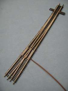   scale #8 RH Fast Tracks turnout Micro Engineering code 55 rail  