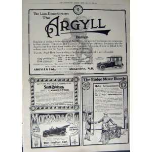 1912ADVERTISEMENT WHISKY WATCH OPERA GLASSES ARGYLL CAR  