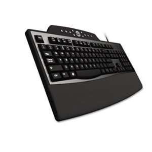  Pro Fit Comfort Keyboard, Internet/Media Keys, Wired 