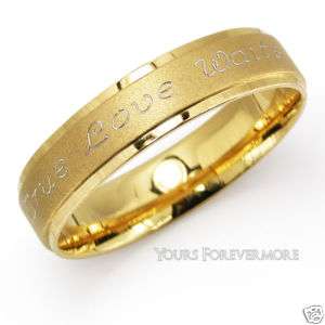 Personalized True Love Waits Promise Ring  