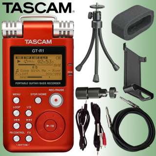 Tascam GTR1 Portable Guitar Bass Stereo Recorder GT R1  