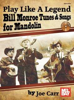 Play Like A Legend Bill Monroe Tunes & Songs For Mandolin Book Cd NEW 