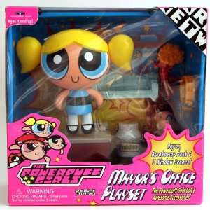    Powerpuff Girls Bubbles with Mayors Office Playset: Toys & Games