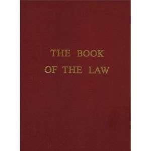 NEW Book of the Law   Crowley, Aleister 9780877283348  