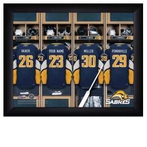  Buffalo Sabres Personalized Locker Room Print: Sports 