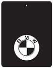 BMW Car Air Freshener DOUBLE SIDE logo BLACK SERIES