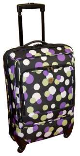   Traveller Ion Spinner 22 Carry On Rolling Luggage Pop Spots Dots