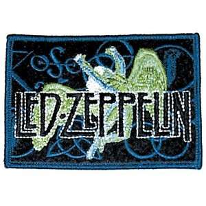 Led Zeppelin 4 Symbols and Swan Song Sew On or Iron On Embroidered 