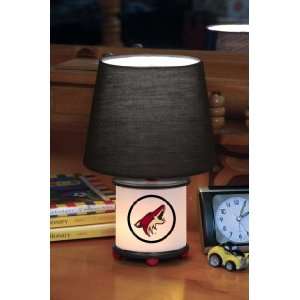 PHOENIX COYOTES Team Logo 12 Tall DUAL LIT ACCENT LAMP / NIGHT LIGHT 