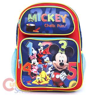Disney Mickey Mouse & Friends School Backpack/Bag  14M  