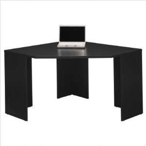    03 My Space Stockport Corner Desk in Classic Black: Toys & Games