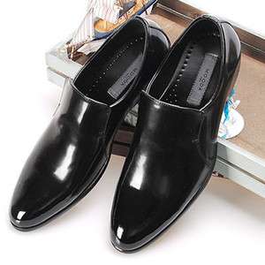 New Handmade Mens Leather Dress Formal Black Shoes Loafers Slip On 