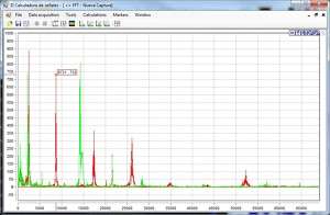 PC BASED VIBRATION ANALYZER USB ACCEL,MILLION POINT FFT  