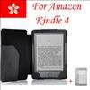   Leather Cover Case With Book Light + LCD Film For  Kindle 4 4th