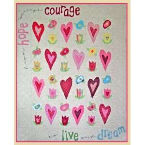  Listen to Your Heart Quilt Pattern   Benefits Cancer 