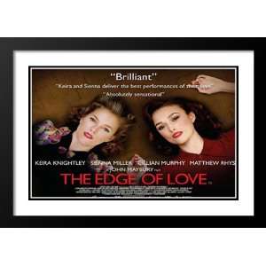 The Edge of Love 20x26 Framed and Double Matted Movie Poster   Style A