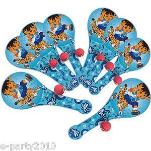   GO DIEGO GO Full size PADDLE BALLS ~ Birthday Party Supplies ~ FAVORS