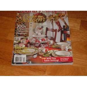  Country Sampler magazine, November 2011 Set For The Season 