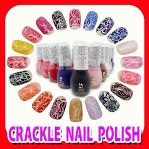   Polish Varnish Cracked Up Finish 18ml 20 color for selection  