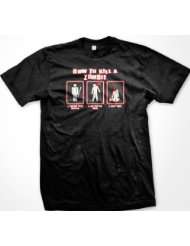 How To Kill A Zombie Mens T shirt, 1 Choose Your Weapon, 2 Aim For the 