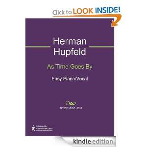 As Time Goes By Sheet Music (Easy Piano/Vocal): Herman Hupfeld:  