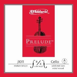  10 Prelude Cello A Single Strings 4/4 Med Tension Musical 