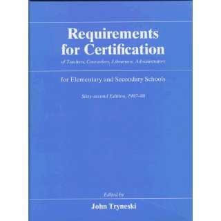   Schools: 1997 1998 (Requirements for  Schools, Secondary Schools