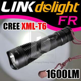 New Super Bright 1600LM 5 modes Water Resistant M10 CREE T6 Led 