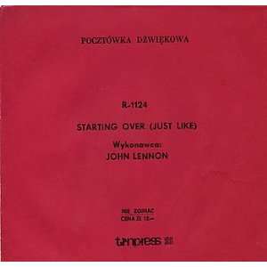  Starting Over [Just Like] John Lennon Music