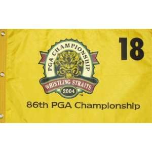  2004 PGA Tournament At Whistling Straits 22x14 Pin Flag 