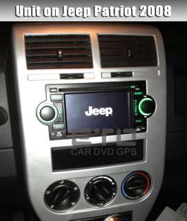 ETO Jeep Commander Grand Cherokee Patriot In Car Stereo GPS Navigation 