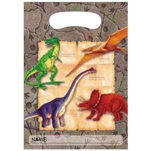  Dinosaur Party Supplies   Treat Bag Plastic Toys & Games