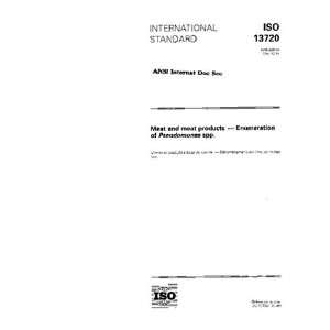   products    Enumeration of Pseudomonas spp. ISO TC 34/SC 6 Books
