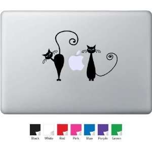  Black Cats Decal for Macbook, Air, Pro or Ipad Everything 