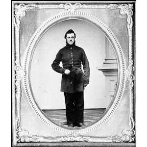Portrait of John Miller Dummerston,Company K,9th Vermont Infantry,U.S 