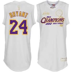 Majestic Kobe Bryant Los Angeles Lakers 2010 NBA Champions Jersey #24 