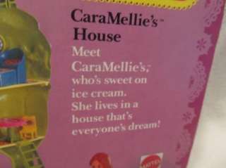 little Kiddles sweet ice Cream Sundaes House & Doll CaraMellie 1978 