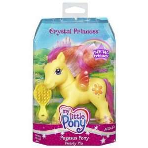   My Little Pony Crystal Princess Peagasus Pony Pearly Pie: Toys & Games