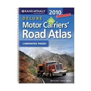  2010 Motor Carriers Deluxe Road Atlas with Laminated 