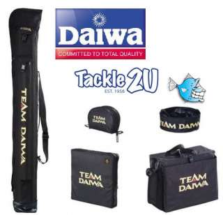 TEAM Daiwa Fishing Luggage Set Holdall Rod Bag Net Reel  