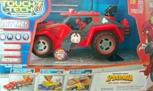 Marvel Spider man Off Road Crawler   Touch Tech Action Vehicle  