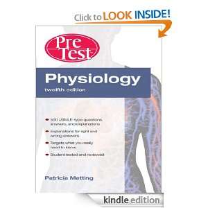Physiology  PreTest Self Assessment and Review (PreTest Basic Science 