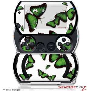   Screen Protector Kit   Butterflies Green fits Sony PSP go Video Games