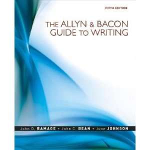   Allyn & Bacon Guide to Writing [ALLYN & BACON GT WRITING 5/E] Books
