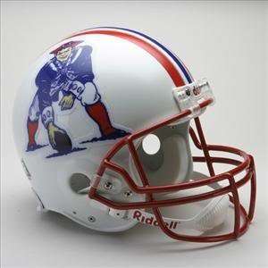   NFL Throwback Full Size Authentic Helmet   Patriots 94   0 Sports