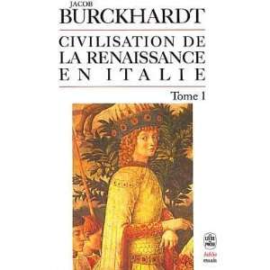   De La Renaissance En Italie Vols 1 3 Jacob Burckhardt Books