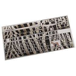 Designer Computer Zebra Keyboard Stickers  