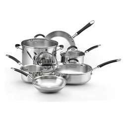 KitchenAid Stainless Steel 10 pc Cookware Set  